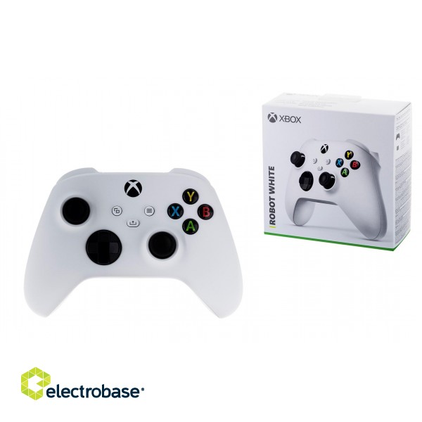 Microsoft Xbox Wireless Controller White Gamepad Xbox Series S,Xbox Series X,Xbox One,Xbox One S,Xbox One X Analogue / Digital Bluetooth/USB фото 9