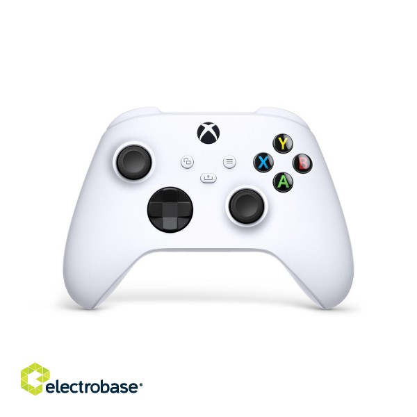 Microsoft Xbox Wireless Controller White Gamepad Xbox Series S,Xbox Series X,Xbox One,Xbox One S,Xbox One X Analogue / Digital Bluetooth/USB image 4
