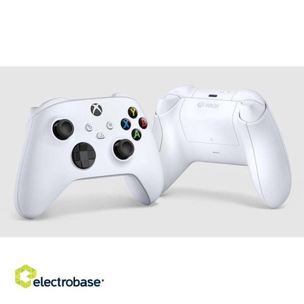 Microsoft Xbox Wireless Controller White Gamepad Xbox Series S,Xbox Series X,Xbox One,Xbox One S,Xbox One X Analogue / Digital Bluetooth/USB фото 5