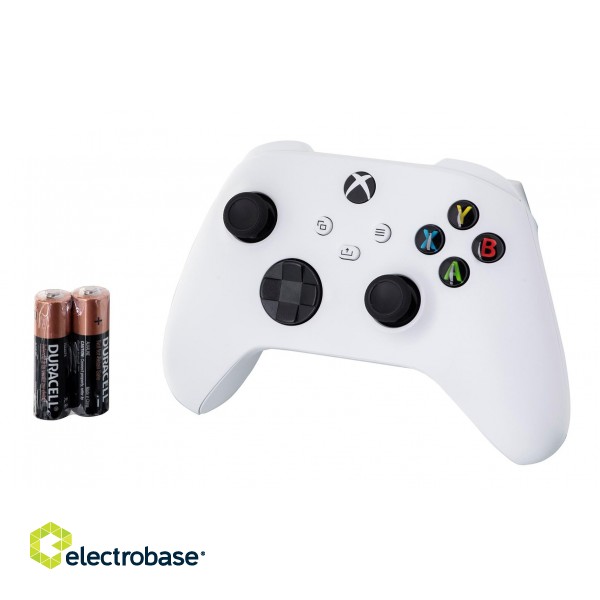 Microsoft Xbox Wireless Controller White Gamepad Xbox Series S,Xbox Series X,Xbox One,Xbox One S,Xbox One X Analogue / Digital Bluetooth/USB фото 10
