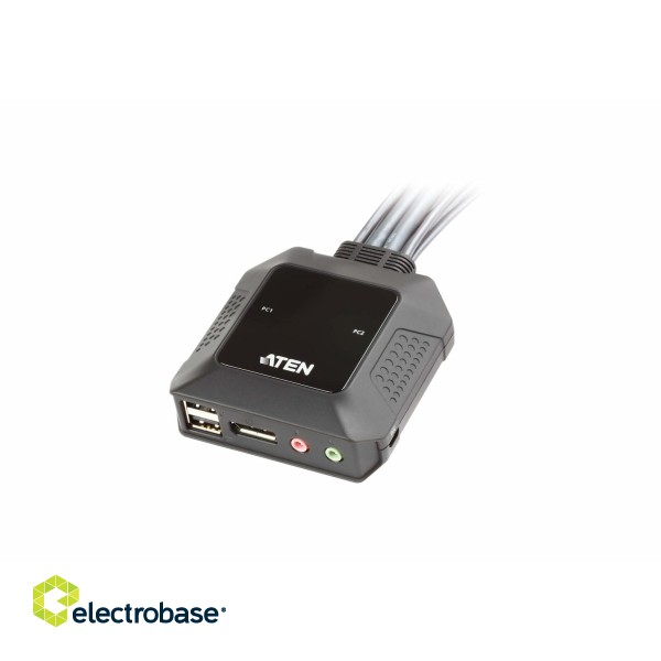 ATEN 2-Port USB DisPlayPort Cable KVM Switch фото 5