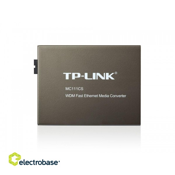 TP-LINK 10/100Mbps WDM Media Converter image 1