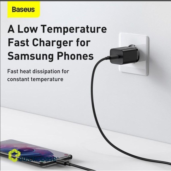 Baseus TZCCSUP-L01 mobile device charger Smartphone Black AC, USB Fast charging Indoor image 5