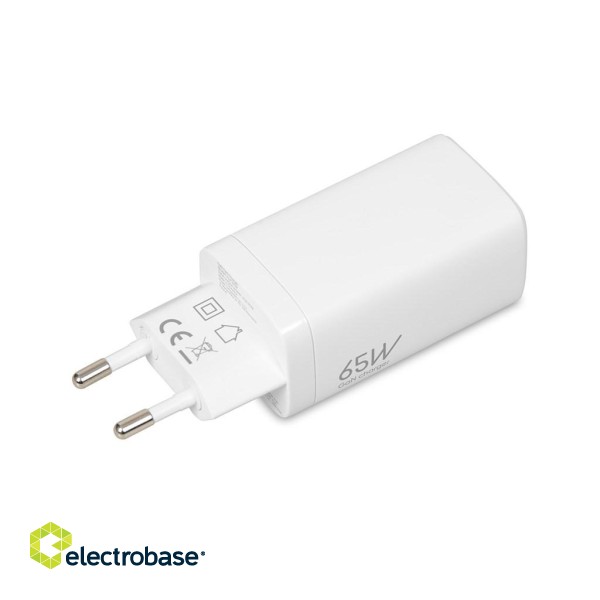 iBOX C-65 White, GaN 65W universal charger image 5