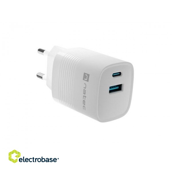 NATEC CHARGER NATEC RIBERA GAN 1X USB-A + 1X USB-C image 5