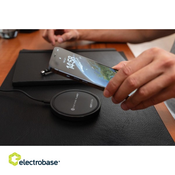 Our Pure Planet 15W Wireless Charging Pad image 1