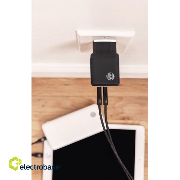Our Pure Planet 24W Dual USB-A Wall Charger (EU port) image 3