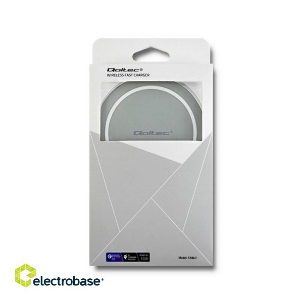 Qoltec 51840 mobile device charger Grey Auto фото 3
