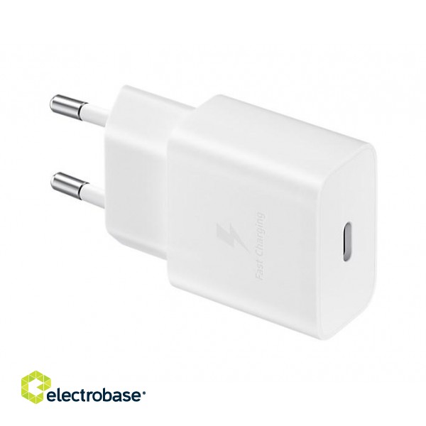 Samsung EP-T1510XWEGEU mobile device charger Universal White AC Fast charging Indoor image 1