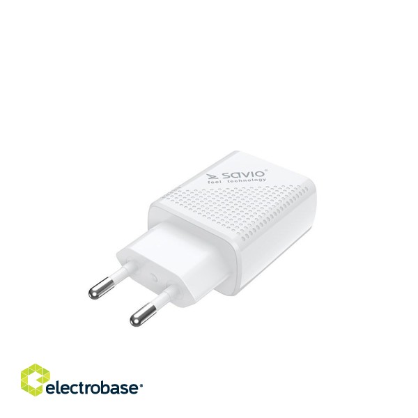 SAVIO LA-05 USB Type A & Type C Quick Charge Power Delivery 3.0 cable 1m Indoor paveikslėlis 3