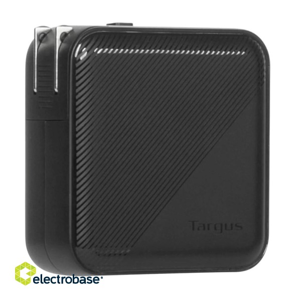 Targus APA109GL mobile device charger Universal Black AC Fast charging Indoor фото 4