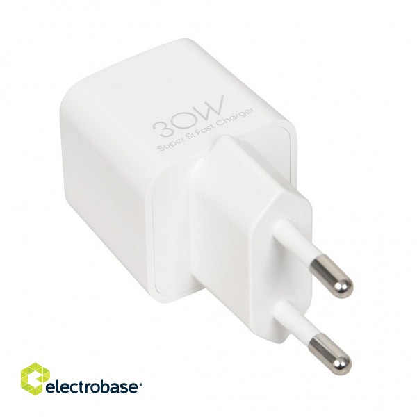 Wall charger I-BOX C-38 PD30W, white image 4
