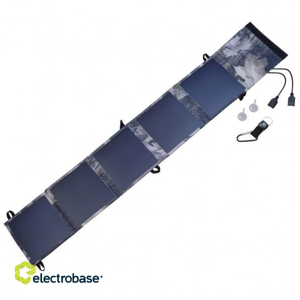 PowerNeed ES-5 solar panel 18 W Monocrystalline silicon image 1
