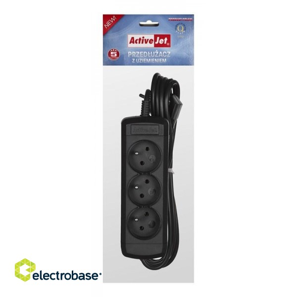 Activejet 3GNU-1,5M-C power strip with cord image 1