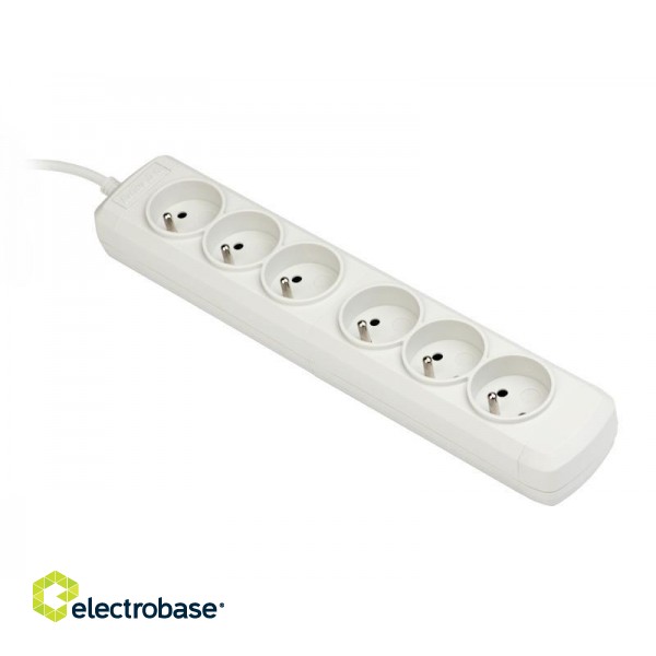Activejet 6GNU - 3M - S power strip with cord image 2