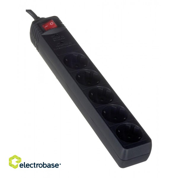 EnerGenie SPG5-C-15 surge protector Black 5 AC outlet(s) 250 V 4.5 m image 5