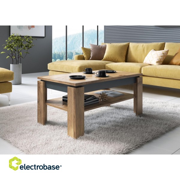 Cama coffee table TORO 100 wotan oak/antracite image 2