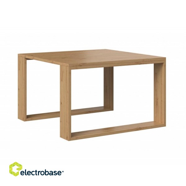 MODERN MINI table 67x67x40 cm Artisan oak image 1