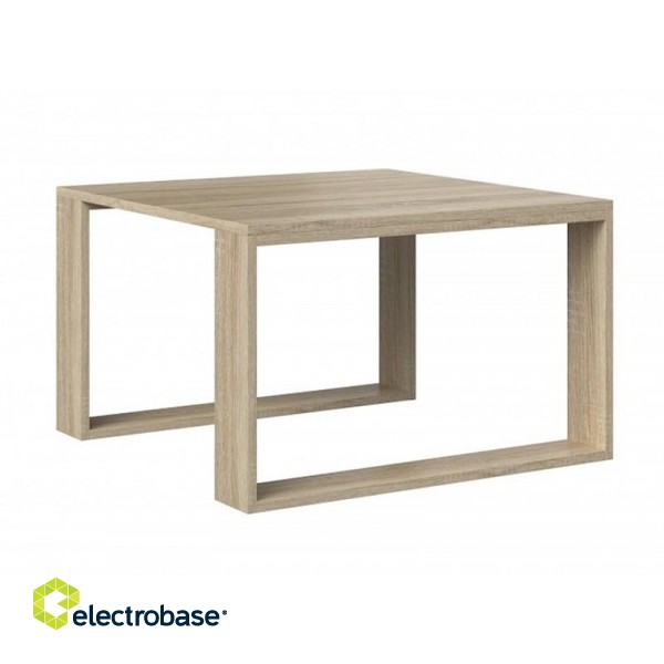 MODERN MINI table 67x67x40 cm Sonoma oak image 1