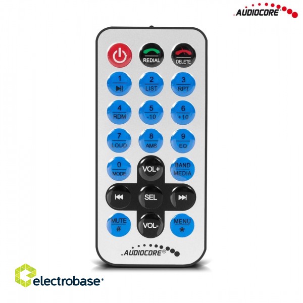 Audiocore AC9900 MP5 AVI DivX Bluetooth handsfree head unit + remote control image 2