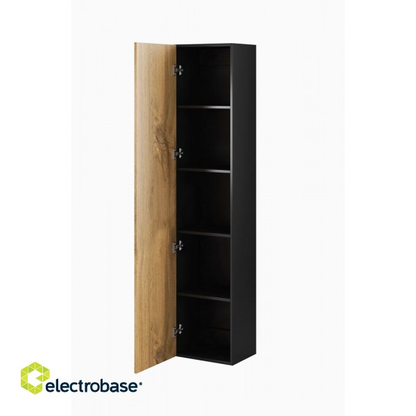 Cama full cabinet VIGO '180' 180/40/30 black/wotan oak image 2