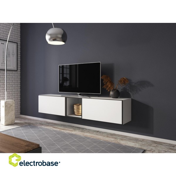 Cama living room furniture set ROCO 10 (2xRO3 + RO6) white/black/white image 1