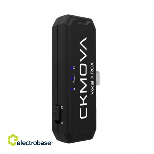CKMOVA Vocal X V4 MK2 - wireless usb-c system with two microphones paveikslėlis 4