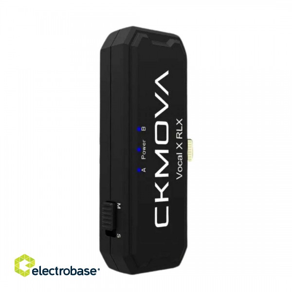 CKMOVA Vocal X V6 MK2 - wireless lightning system with two microphones image 4