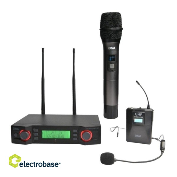 DNA Professional VM Dual Vocal Head Set - wireless microphone system