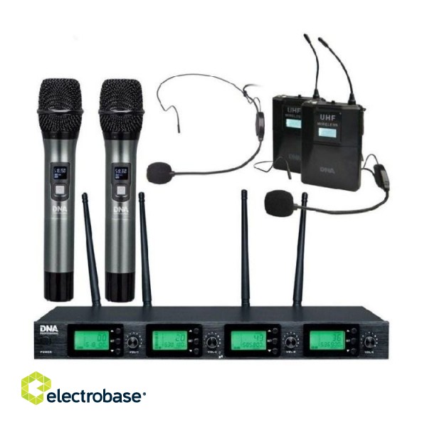 DNA RV-4 MIX - wireless microphone system