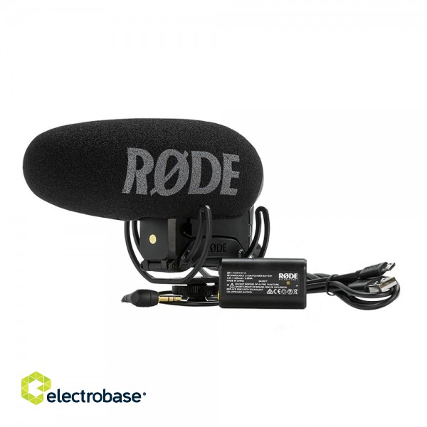 RØDE Videomic PRO+ Black Digital camcorder microphone image 4