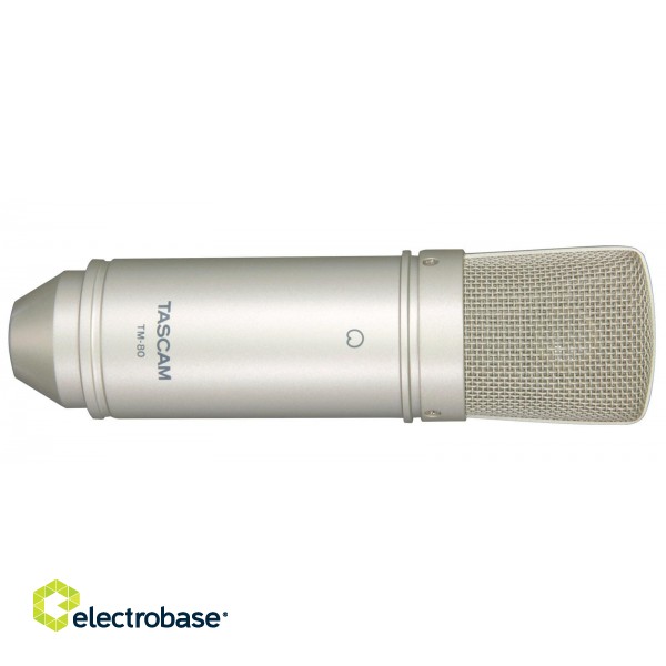 Tascam TM-80 microphone Gold Studio microphone image 1