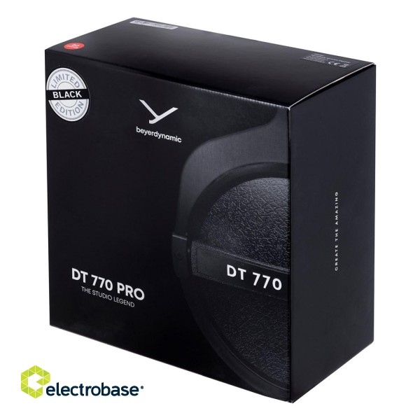 Beyerdynamic DT 770 Pro Black Limited Edition - closed studio headphones image 9