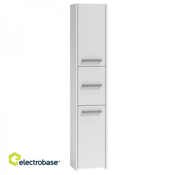 Topeshop S33 BIEL bathroom storage cabinet White image 2
