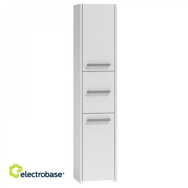 Topeshop S43 BIEL bathroom storage cabinet White image 2