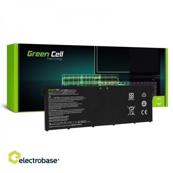 Green Cell AC72 laptop spare part Battery image 1
