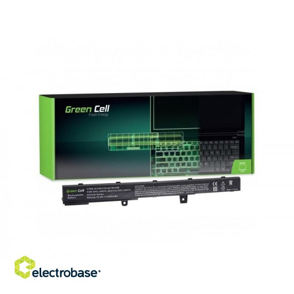 Green Cell AS75 notebook spare part Battery image 1