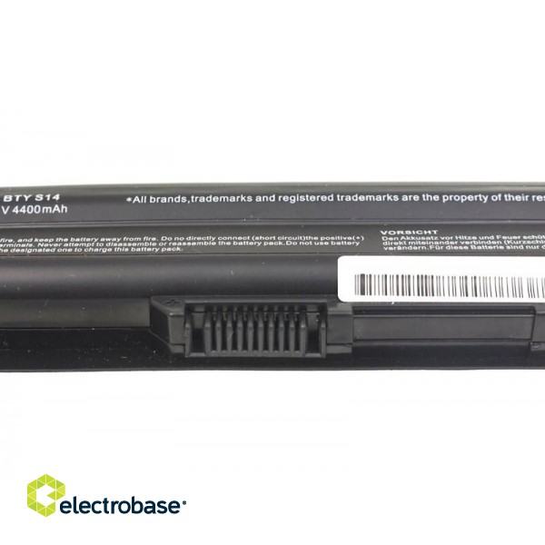 Green Cell MS05 notebook spare part Battery фото 3