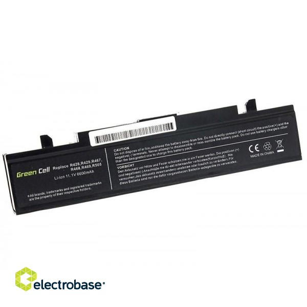 Green Cell SA02 notebook spare part Battery image 2