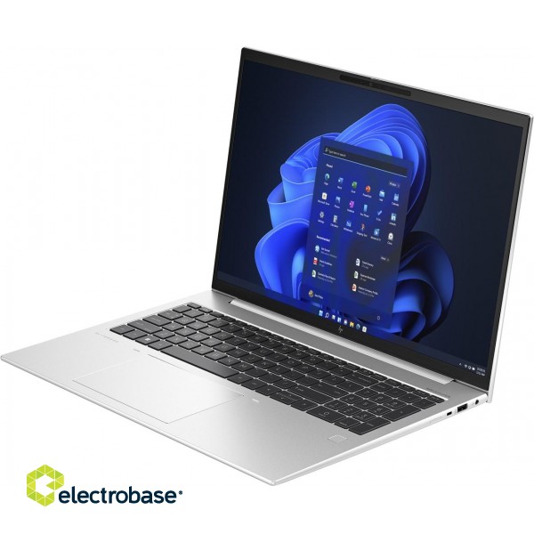 HP EliteBook 860 16 G10 Intel® Core™ i7 i7-1355U Laptop 40.6 cm (16") WUXGA 16 GB DDR5-SDRAM 512 GB SSD Wi-Fi 6E (802.11ax) Windows 11 Pro Silver image 2