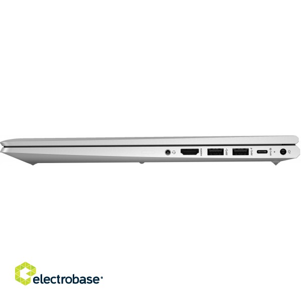HP ProBook 450 G9 Laptop 39,6 cm (15.6") Full HD Intel® Core™ i5 i5-1235U 16 GB DDR4-SDRAM 512 GB SSD Wi-Fi 6E (802.11ax) Windows 11 Pro Silver paveikslėlis 3