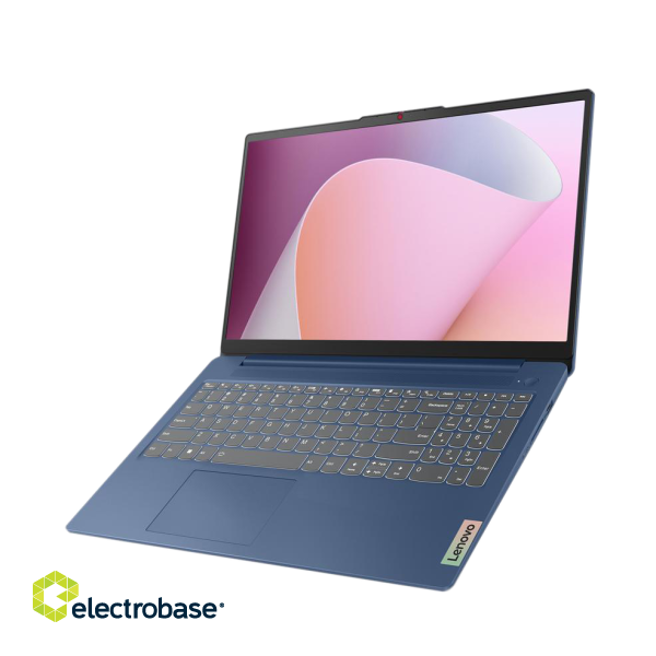 Lenovo IdeaPad 3 Laptop 39.6 cm (15.6") Full HD Intel® Core™ i3 i3-N305 8 GB LPDDR5-SDRAM 512 GB SSD Wi-Fi 6 (802.11ax) NoOS Blue image 1