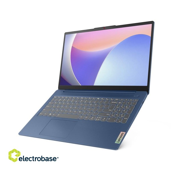 Lenovo IdeaPad Slim 3 Laptop 39.6 cm (15.6") Full HD Intel Core i3 N-series i3-N305 8 GB LPDDR5-SDRAM 256 GB SSD Wi-Fi 5 (802.11ac) Blue paveikslėlis 2