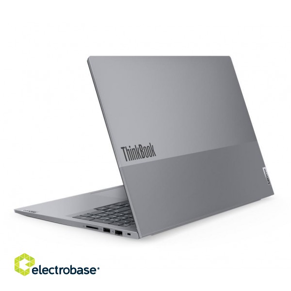 Lenovo ThinkBook 16 Laptop 40.6 cm (16") WUXGA AMD Ryzen™ 5 7530U 8 GB DDR4-SDRAM 512 GB SSD Wi-Fi 6 (802.11ax) Windows 11 Pro Grey image 4