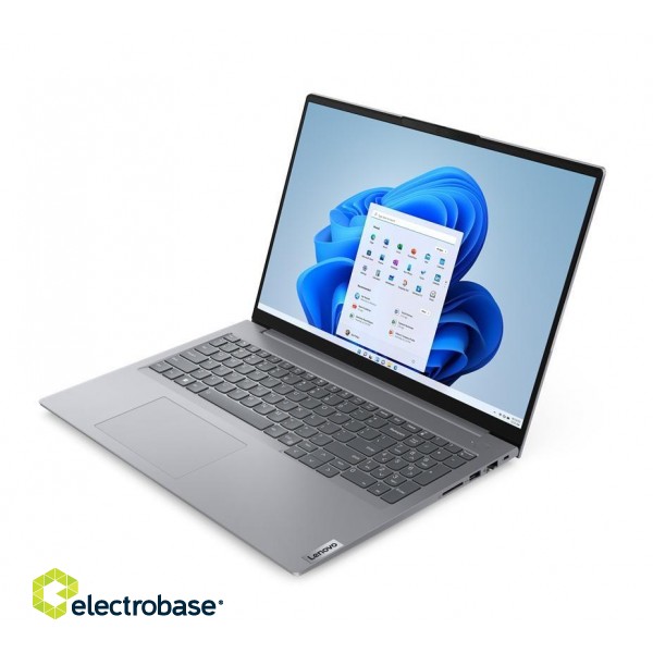 Lenovo ThinkBook 16 Laptop 40.6 cm (16") WUXGA AMD Ryzen™ 7 7730U 16 GB DDR4-SDRAM 512 GB SSD Wi-Fi 6 (802.11ax) Windows 11 Pro Grey фото 3