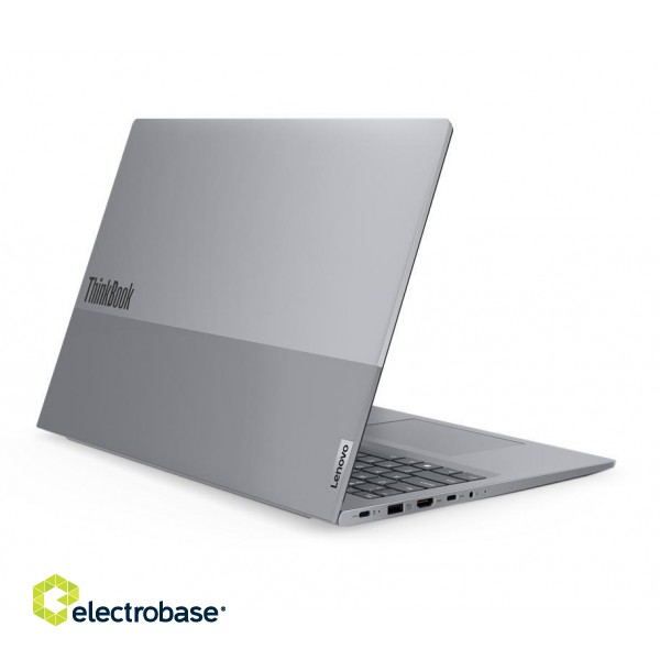 Lenovo ThinkBook 16 Laptop 40.6 cm (16") WUXGA AMD Ryzen™ 7 7730U 16 GB DDR4-SDRAM 512 GB SSD Wi-Fi 6 (802.11ax) Windows 11 Pro Grey image 5