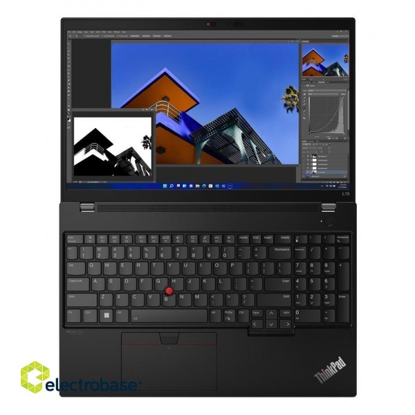 Lenovo ThinkPad L15 Gen 3 i7-1255U 15.6" FHD IPS 250nits AG 8GB DDR4 3200 SSD256 Intel Iris Xe Graphics W11Pro Thunder Black image 6