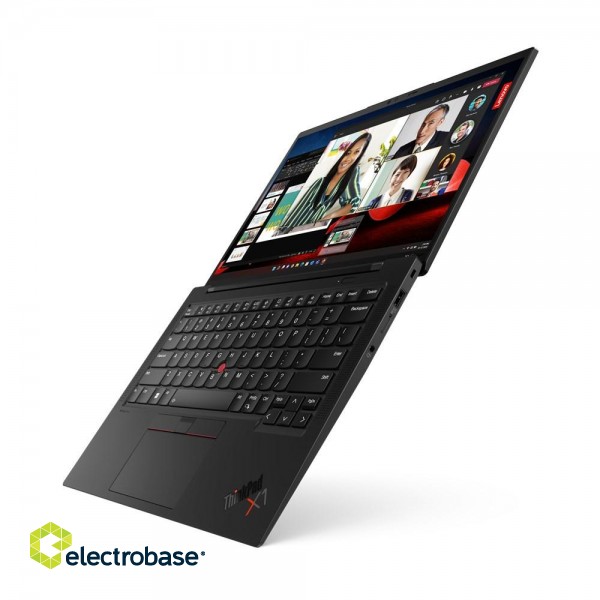 Lenovo ThinkPad X1 Carbon Laptop 35.6 cm (14") Touchscreen WUXGA Intel® Core™ i7 i7-1355U 32 GB LPDDR5-SDRAM 1 TB SSD Wi-Fi 6E (802.11ax) Windows 11 Pro Black image 3