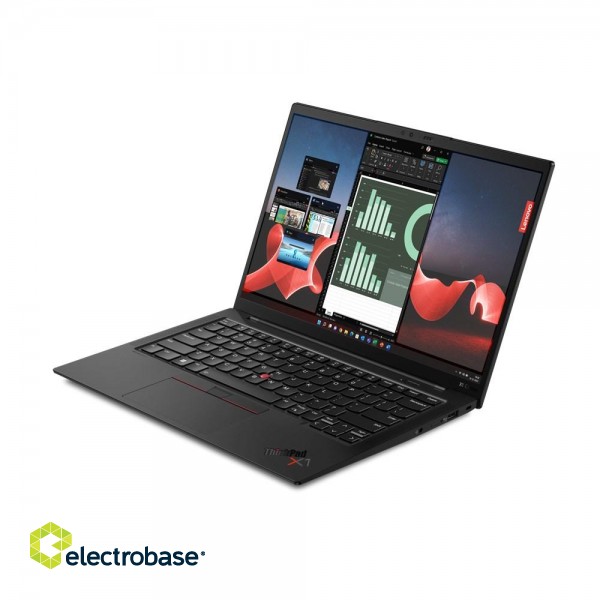 Lenovo ThinkPad X1 Carbon Laptop 35.6 cm (14") Touchscreen WUXGA Intel® Core™ i7 i7-1355U 32 GB LPDDR5-SDRAM 1 TB SSD Wi-Fi 6E (802.11ax) Windows 11 Pro Black image 6