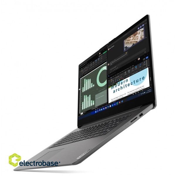 Lenovo V V17 Laptop 43.9 cm (17.3") Full HD Intel® Core™ i5 i5-1335U 16 GB DDR4-SDRAM 512 GB SSD Wi-Fi 6 (802.11ax) Windows 11 Pro Grey image 2